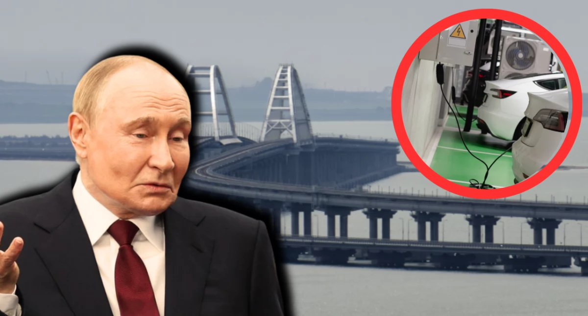 Zakaz wjazdu elektryków na Most Krymski obowiązuje od 3 listopada. Rosjanie tłumaczą decyzję „względami bezpieczeństwa”