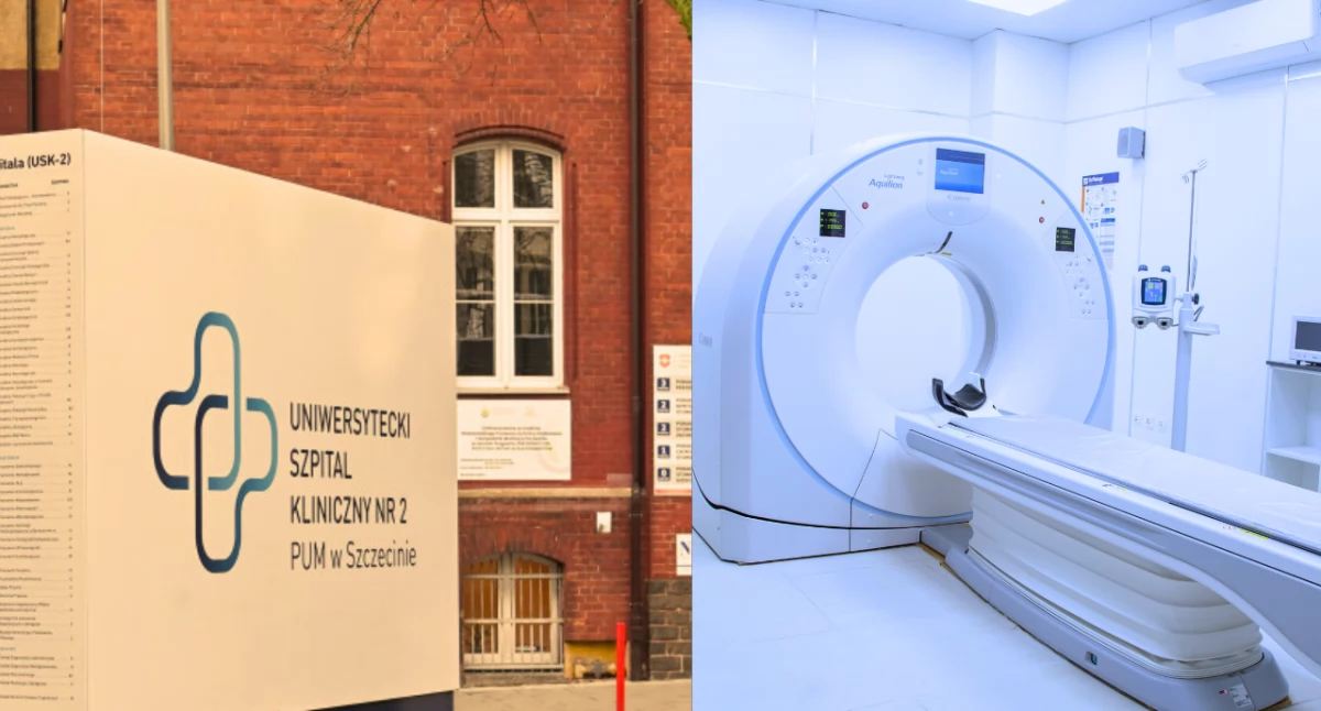 Nowy rezonans magnetyczny w USK nr 2 PUM w Szczecinie już działa