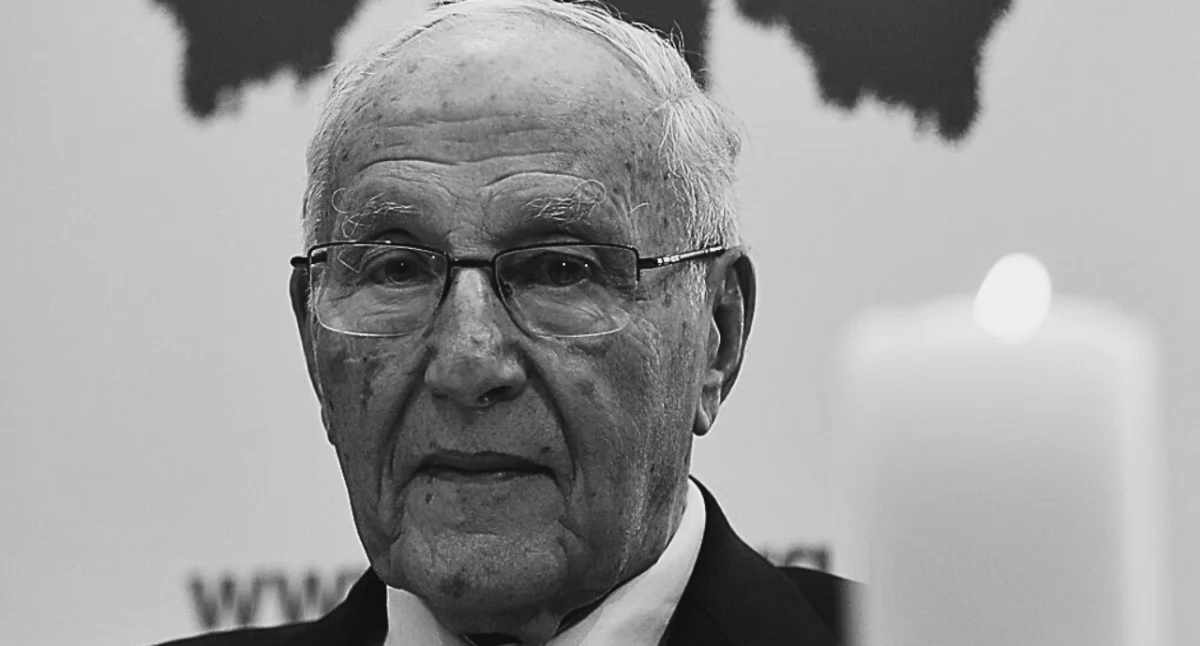 Nie żyje były więzień Stutthofu Manfred Goldberg zmarł w wieku 95 lat