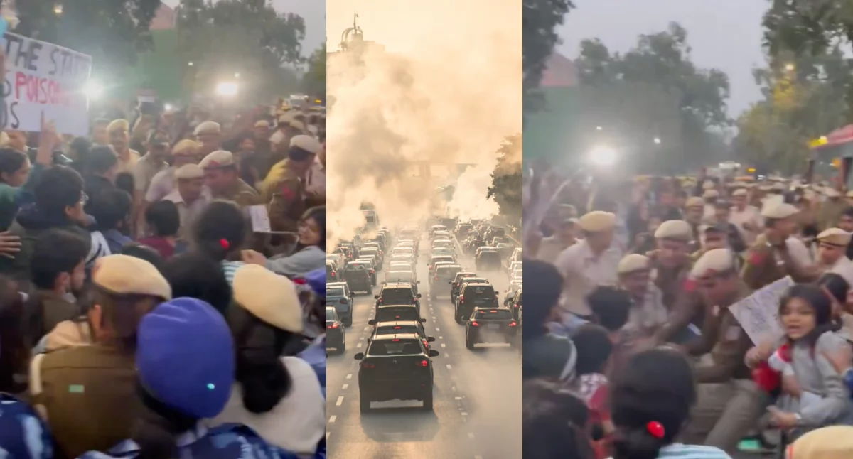 Delhi w smogu. Protesty mieszkańców przeciwko zanieczyszczeniu powietrza. Policja zatrzymała demonstrantów