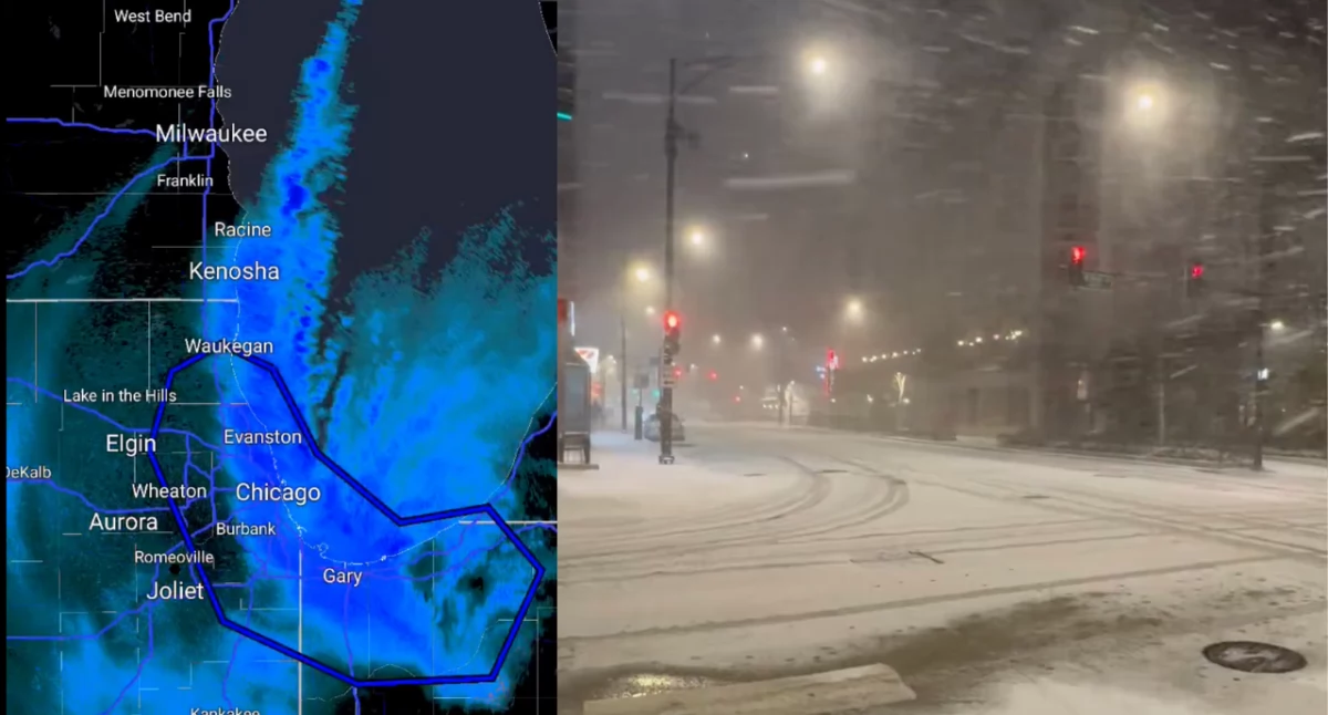 Burza śnieżna w Chicago. Synoptycy ostrzegają przed paraliżem komunikacyjnym