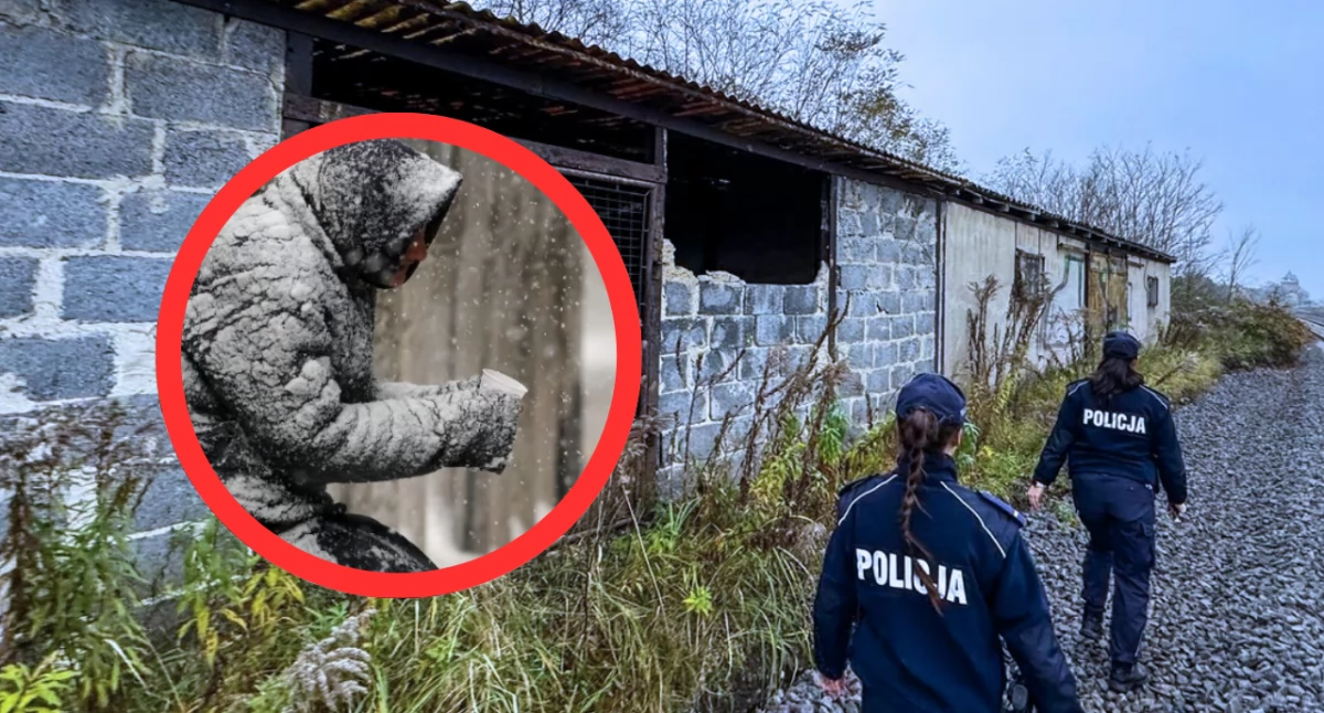 Pomoc bezdomnym w czasie zimy. Policja apeluje jeden telefon może uratować życie
