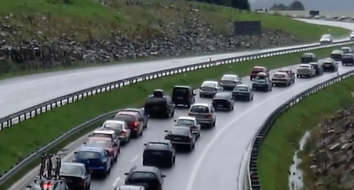 Ogromne korki na zakopiance. Powroty z Zakopanego sparaliżowały trasę do Krakowa