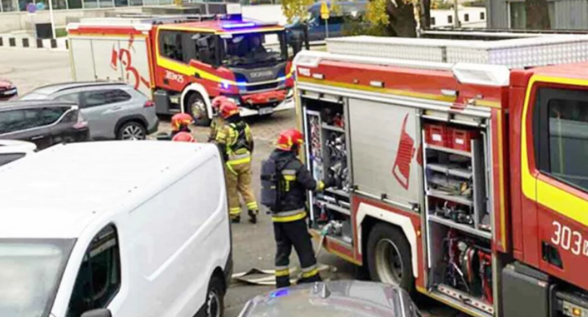 Pożar na UW na Wydziale Geologii  – ewakuacja 200 osób po awarii rozdzielni