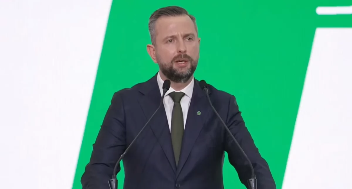 Władysław Kosiniak-Kamysz podczas kongresu PSL w Warszawie 