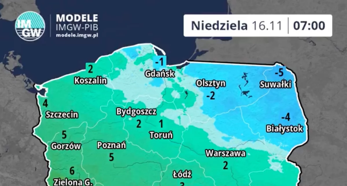 Gołoledź w Polsce. IMGW wydało alerty I stopnia dla pięciu województw