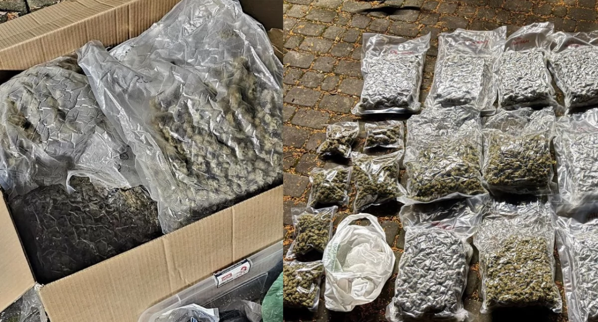 Katowice: Policja zabezpieczyła 15 kg narkotyków. Zatrzymano dwóch mężczyzn