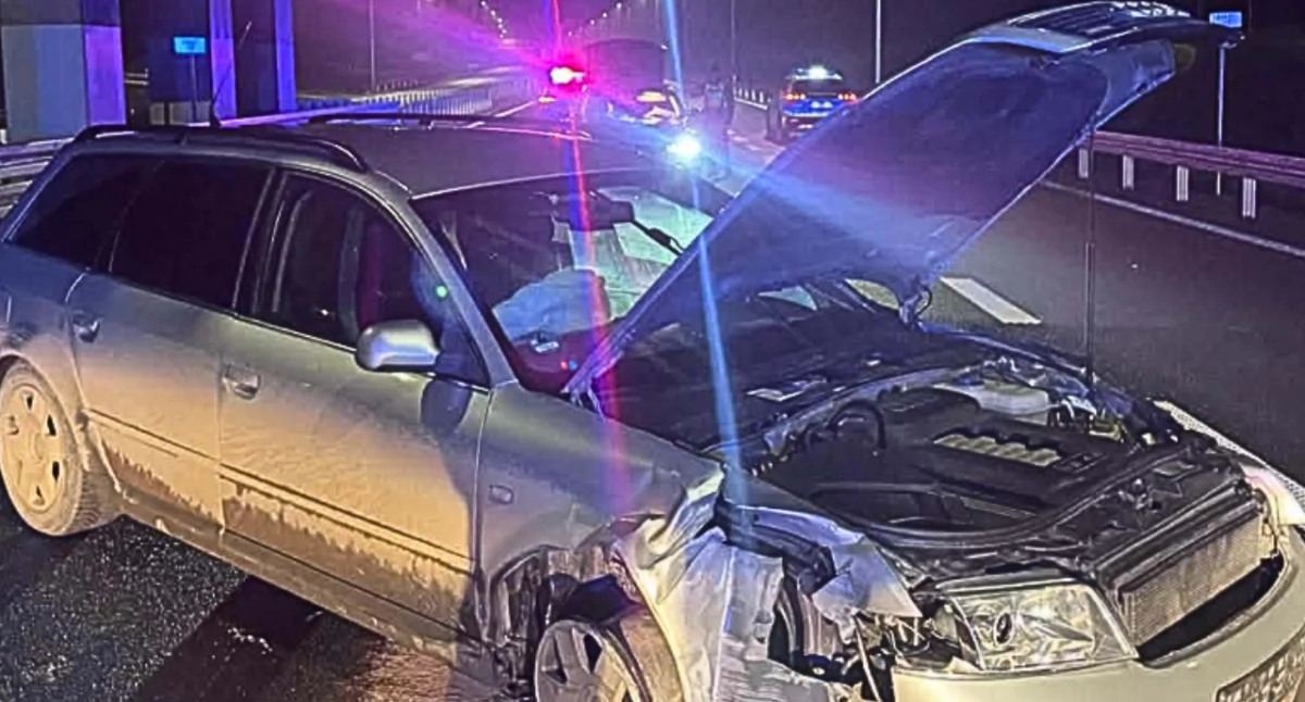Pościg na krajowej 19: 29-latek zatrzymany po szaleńczej ucieczce audi