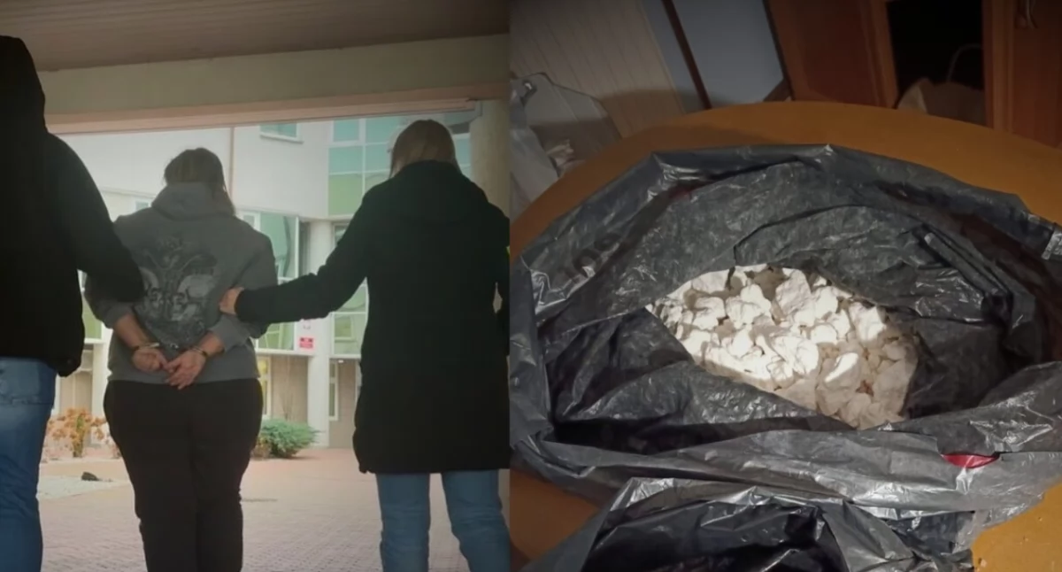 Policja na Mazowszu zlikwidowała produkcję amfetaminy. Dwie osoby zatrzymane