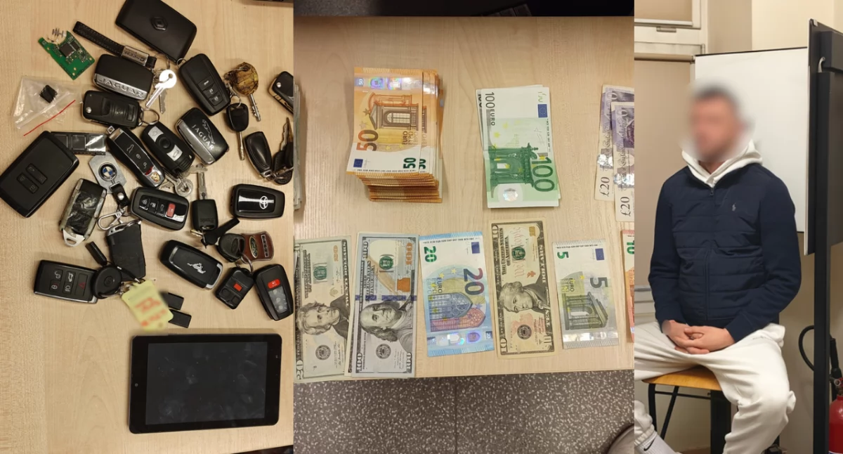 Policja zatrzymała obywatela Ukrainy. 