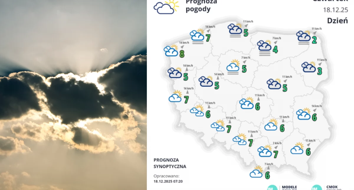 Stabilna aura nad krajem. IMGW prognozuje spokojne dni
