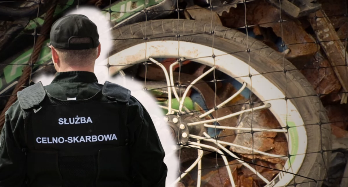 Zdjęcia przemyt odpadów z Ukrainy. Transport udaremniony przez KAS