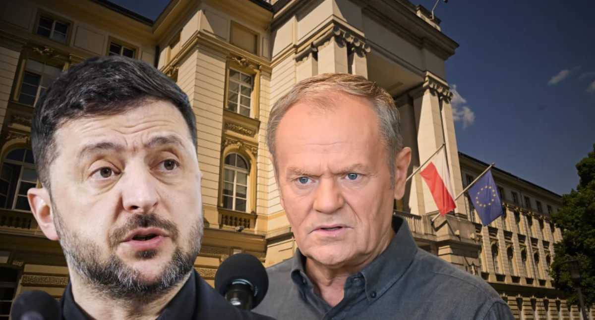 Zełenski w Warszawie. Spotkanie z premierem Tuskiem po szczycie UE