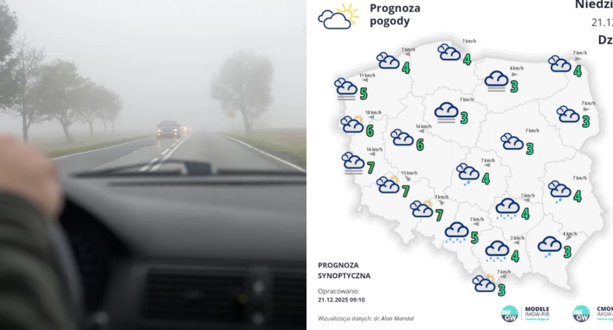 Pogoda na niedzielę i poniedziałek. Bez słońca i ciepła