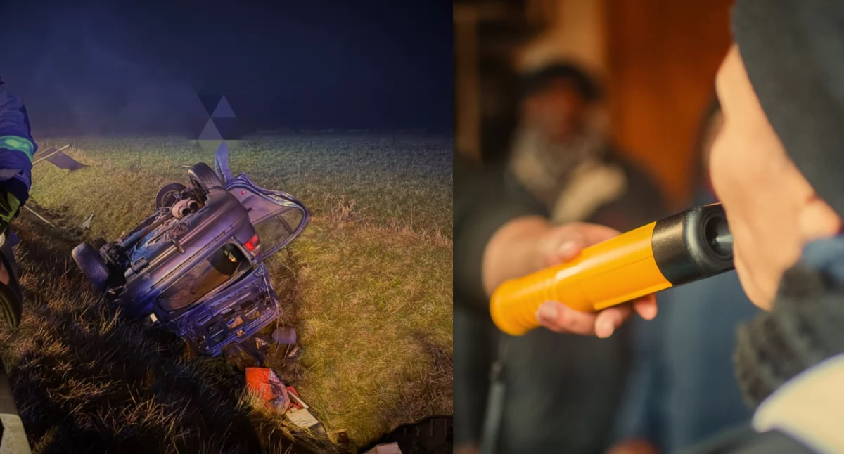 Bilans policyjny wypadków na drogach i pijanych kierowców