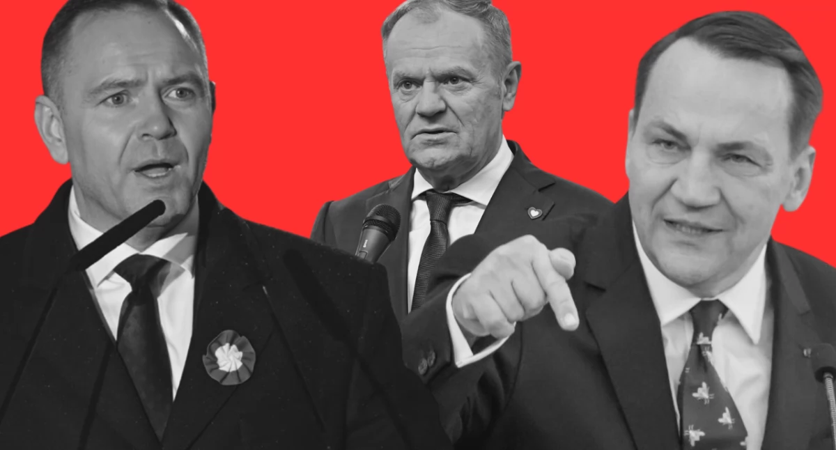Bilans polityczny roku 2025. Wśród wygranych Tusk, Sikorski i Nawrocki