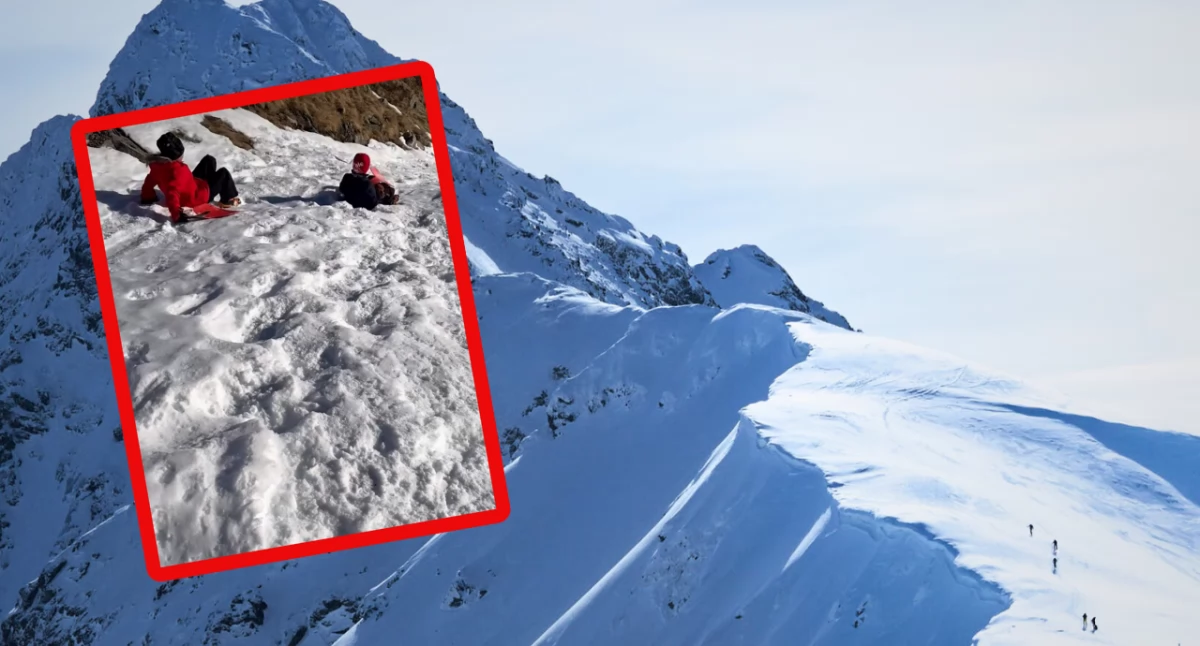 TPN potępia zjazdy na pośladkach ze szczytu Kasprowego