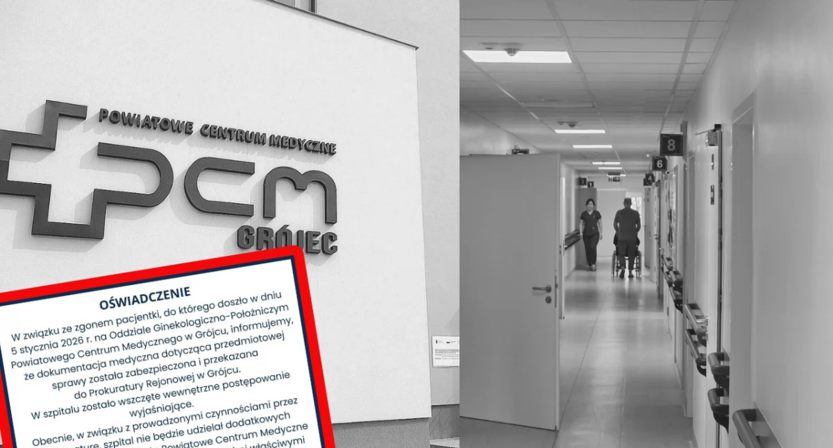 Tragedia w szpitalu w Grójcu. 31-letnia pacjentka zmarła po porodzie