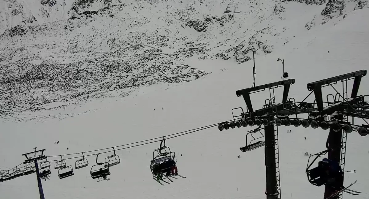 Zdjęcie ruszył wyciąg narciarski na Kasprowym Wierchu. Trasa w Kotle Gąsienicowym dostępna