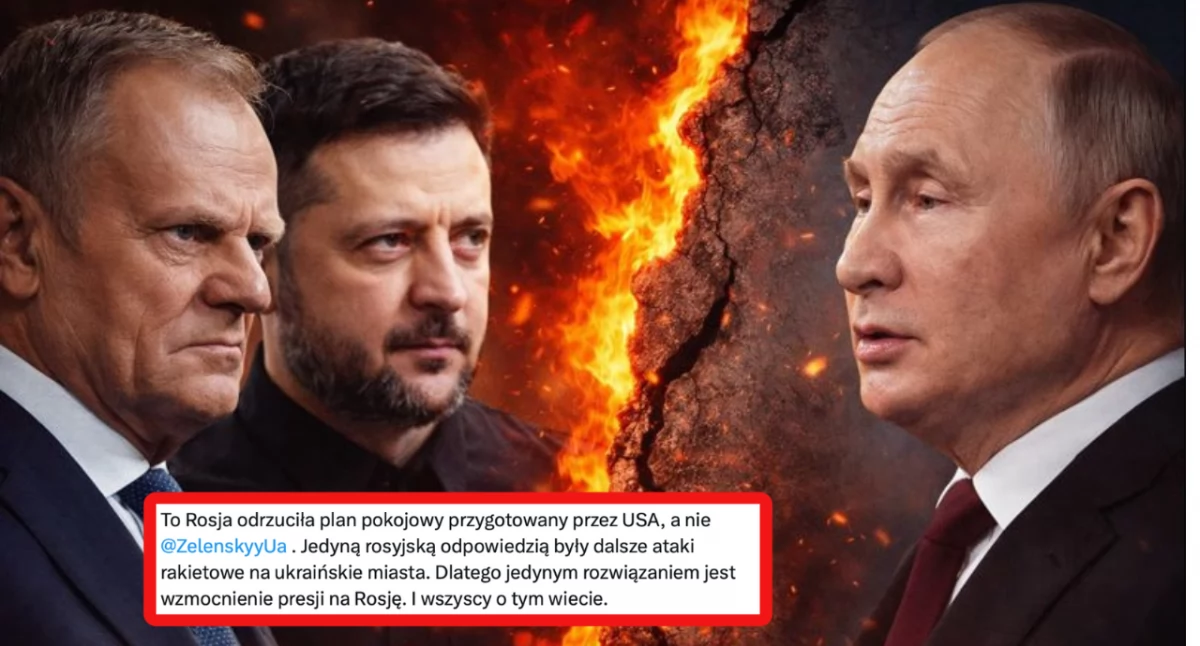 Premier Tusk o wojnie w Ukrainie. Presję trzeba zwiększać na Rosję