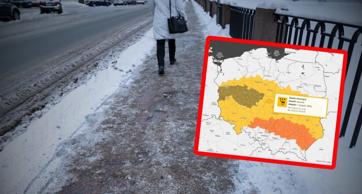 RCB ostrzega mieszkańców Żywca i regionów północnych. Smog i marznący deszcz