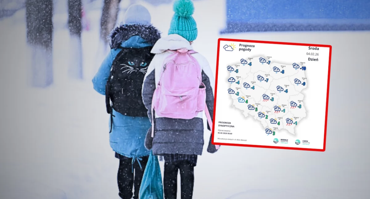 Silny mróz sparaliżował szkoły w całej Polsce. Setki placówek czasowo zawiesiły zajęcia