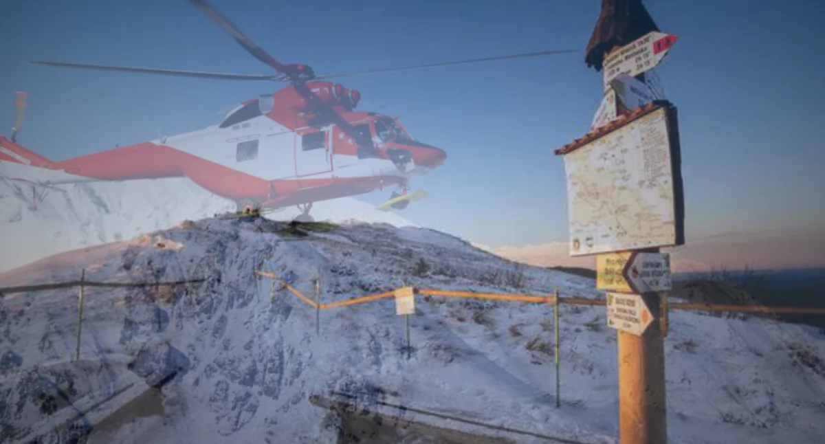 Niebezpiecznie na szlakach w Bieszczadach – ratownicy apelują o rozwagę