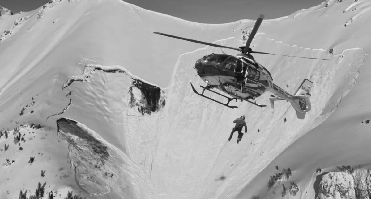 Odnaleziony martwy mężczyzna prawdopodobnie są wyzwolił lawinę w Tatach