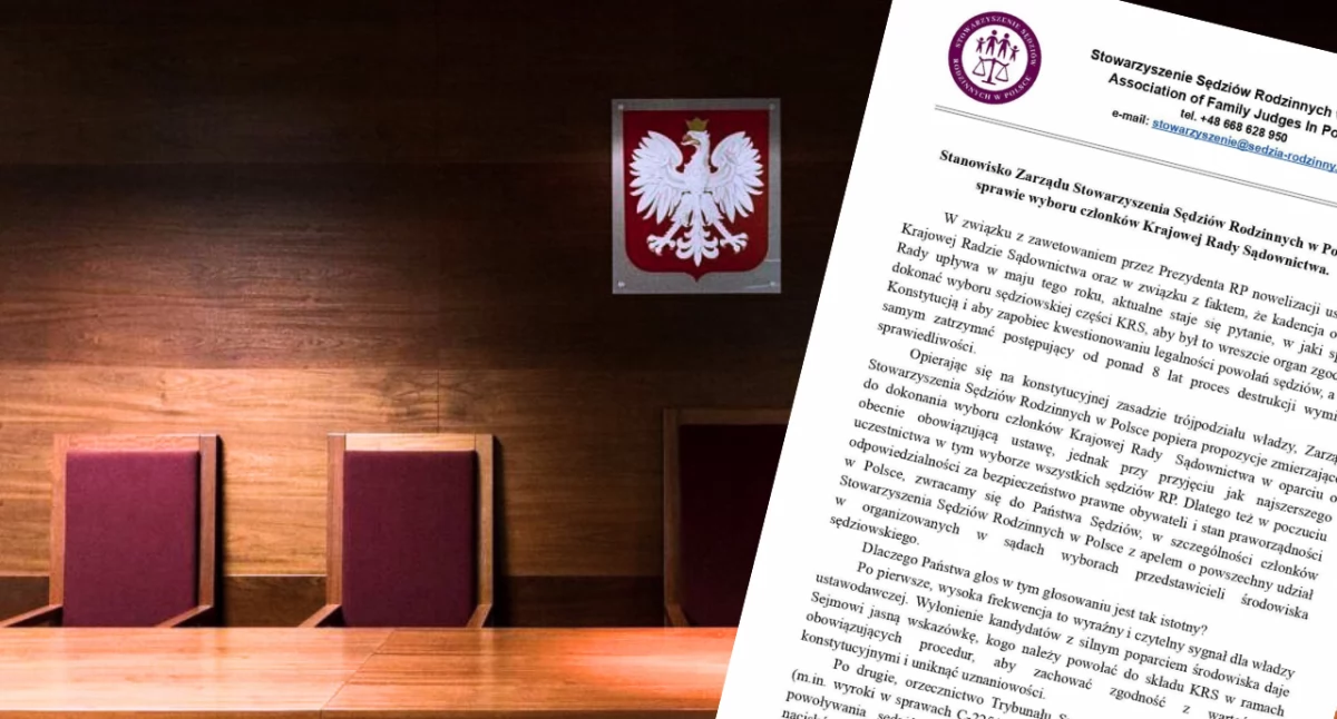 Po prezydenckim wecie sędziowie wzywają do masowego udziału w wyborach do KRS, by przywrócić zaufanie do sądów