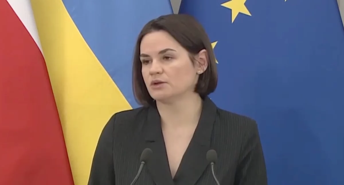 Swiatlana Cichanouska broni sankcji UE i ostrzega Europę przed planami Łukaszenki 