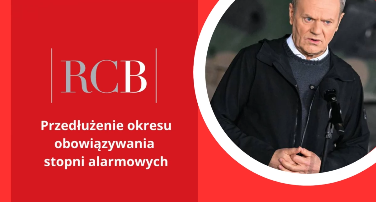 Stopnie alarmowe w Polsce pozostają w mocy do 2026 roku. RCB wyjaśnia, co oznaczają poziomy BRAVO i CHARLIE