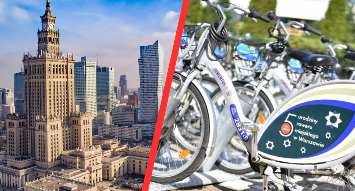 Warszawa uruchamia sezon rowerów miejskich Veturilo. Więcej rowerów i wygodna aplikacja mobilna