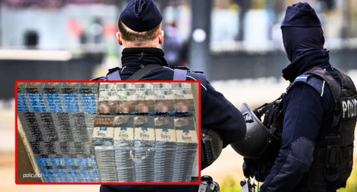 Blisko 125 tys. nielegalnych papierosów w aucie i mieszkaniu 60-latka