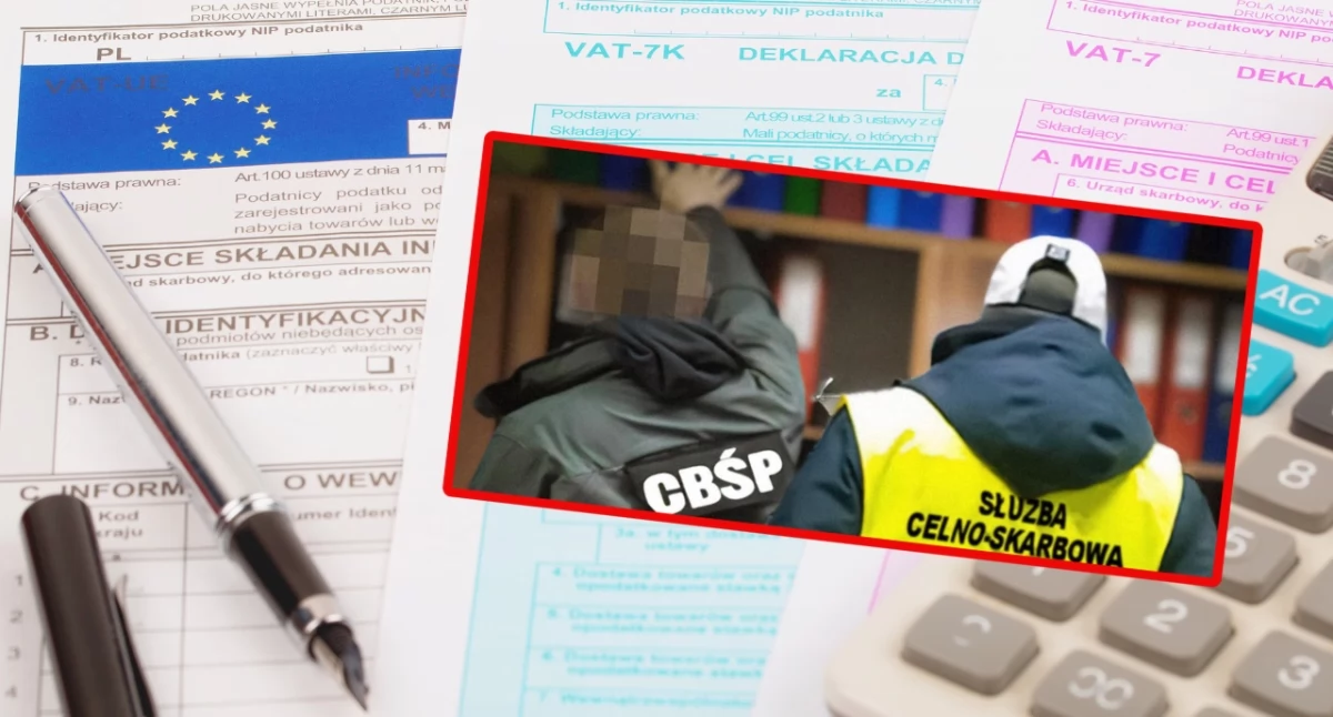 Milionowe straty budżetu państwa. KAS i CBŚP uderzają w mafię VAT