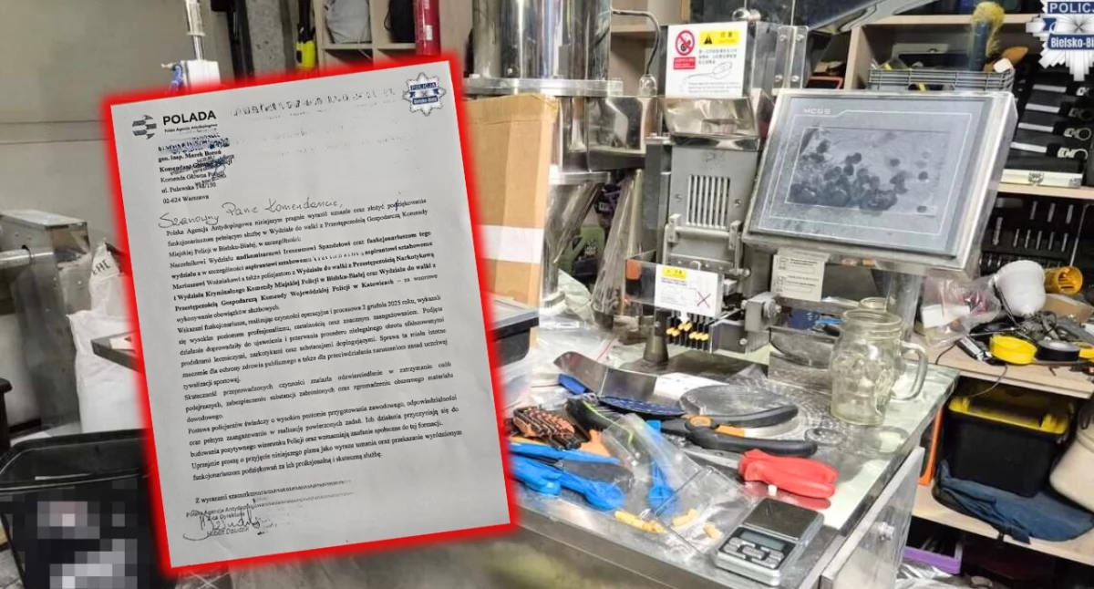 Zorganizowana grupa handlowała sfałszowanymi lekami i sterydami. Zatrzymania w Bielsku-Białej
