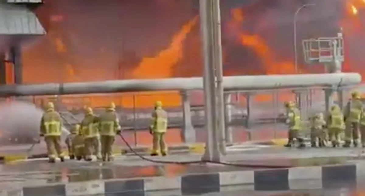 Iran zaatakował ZEA. Zakład gazowy Habszan wstrzymał produkcję 