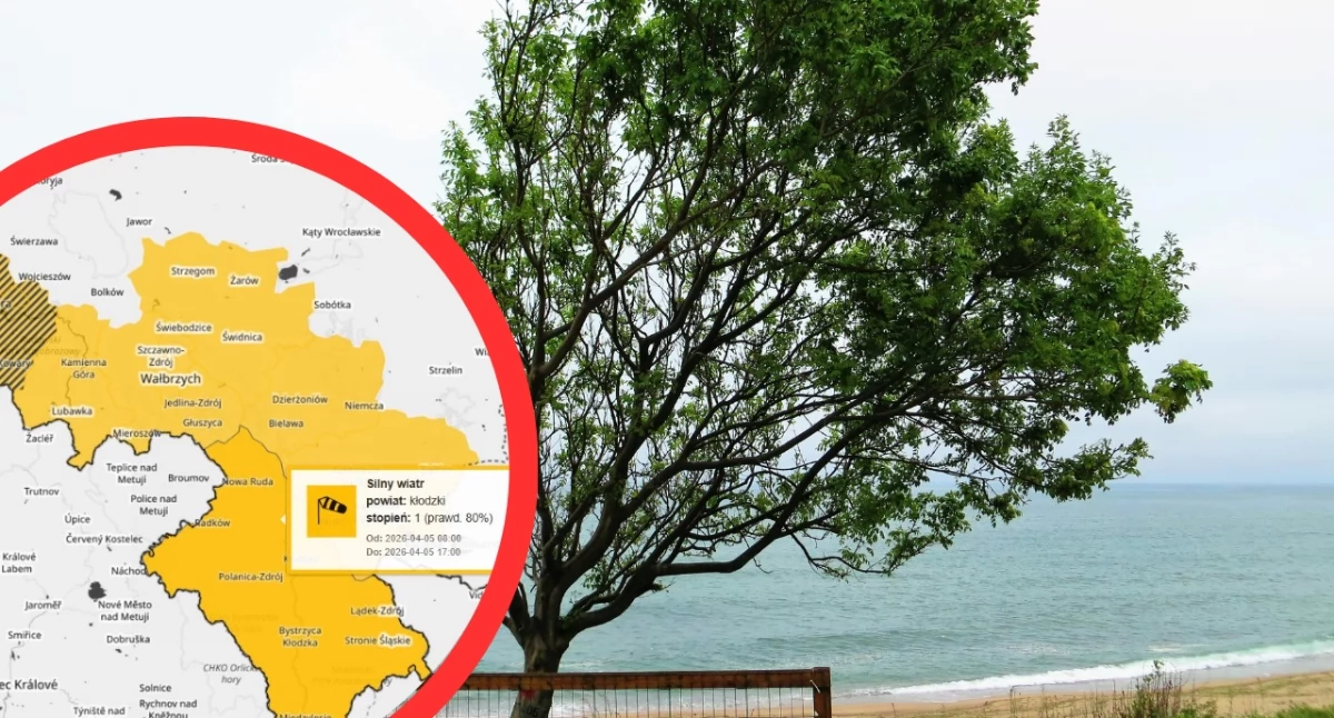 Silny wiatr, burze i nagłe ochłodzenie. IMGW ostrzega przed niebezpieczną pogodą