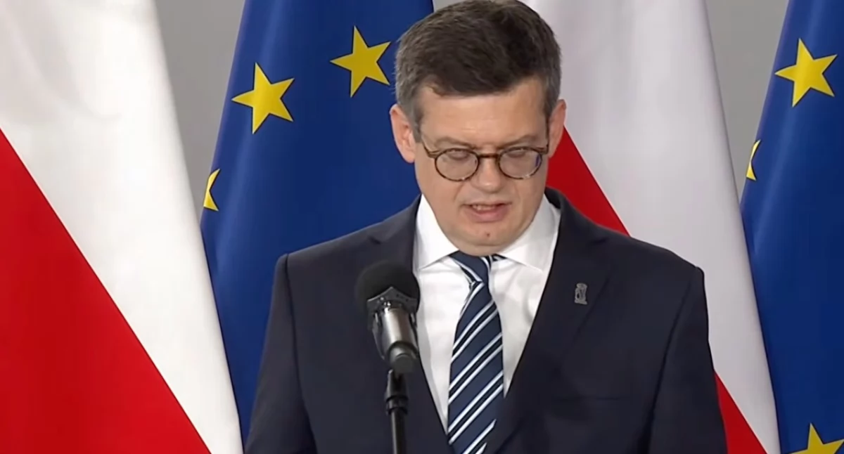 Sędzia trybunału Konstytucyjnego Krystian Markiewicz składa ślubowanie w Sejmie