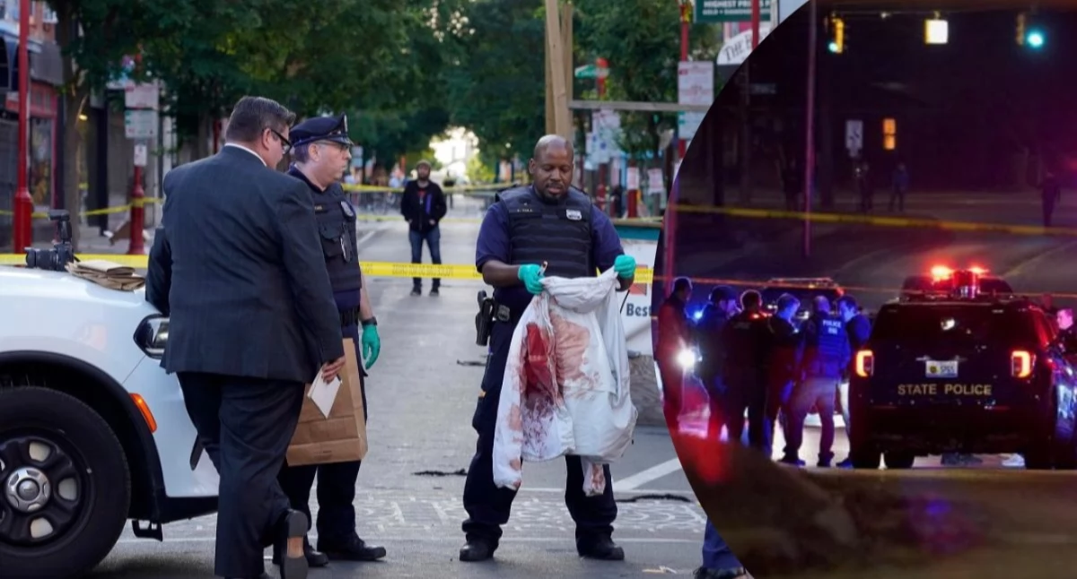 Miejsce strzelaniny w Iowa City. Akcja służb i zabezpieczony teren