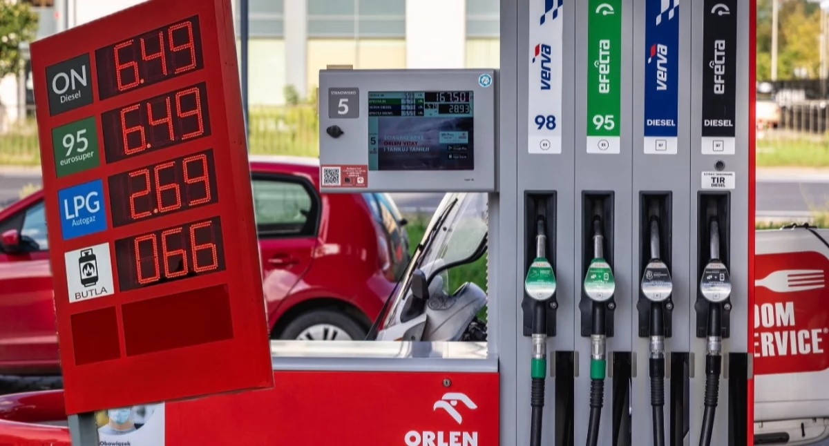 Stacja paliw w Polsce – nowe ceny benzyny 95 i oleju napędowego