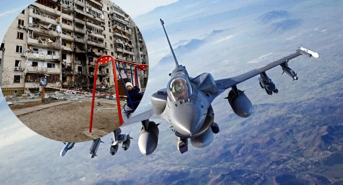 Myśliwce Wojska Polskiego patrolujące przestrzeń powietrzną w związku z sytuacją na Ukrainie