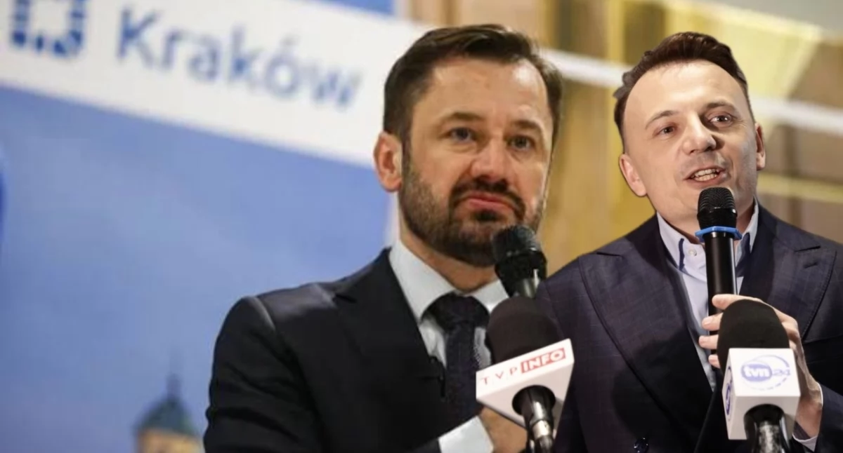 Aleksander Miszalski i Łukasz Gibała. referendum w Krakowie w sprawie odwołania prezydenta