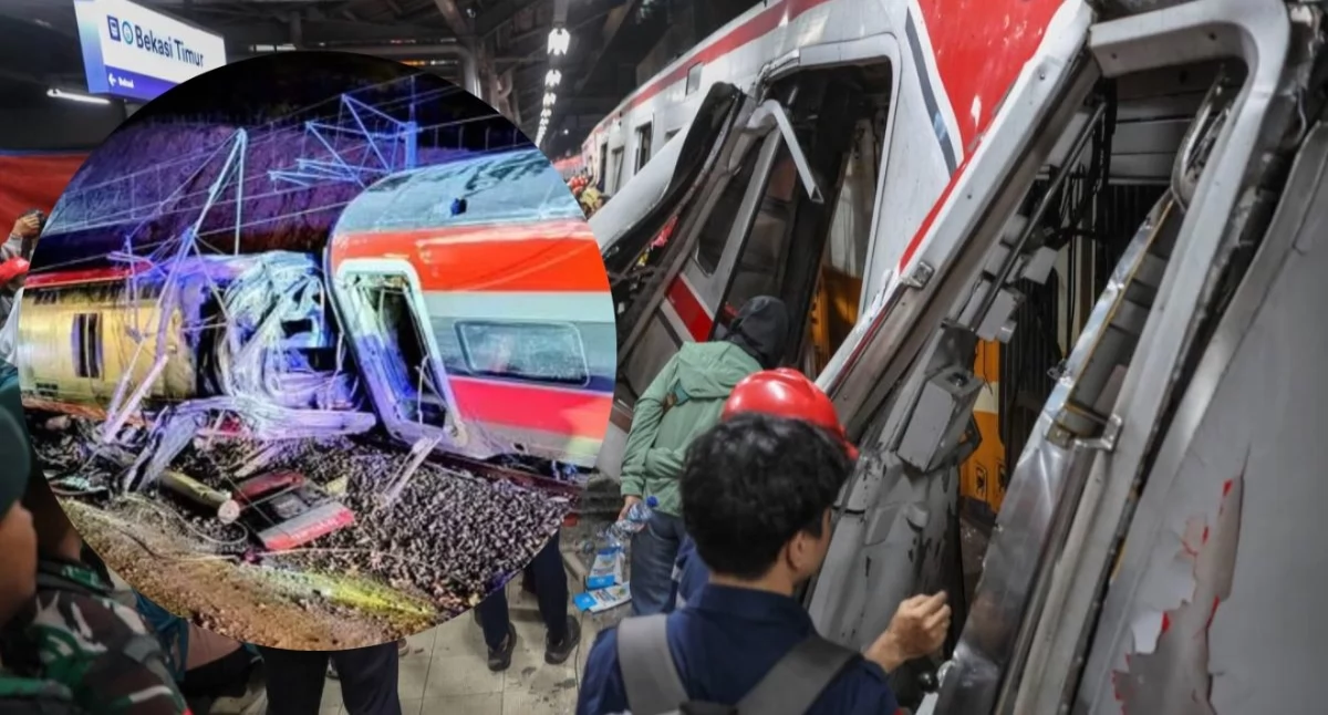 Katastrofa kolejowa w Indonezji. Zderzenie pociągów w Bekasi i akcja ratunkowa