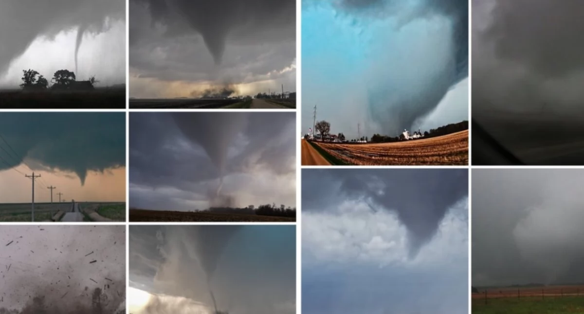 Tornado w Teksasie i zniszczenia Mineral Wells. Uszkodzone domy i infrastruktura w USA