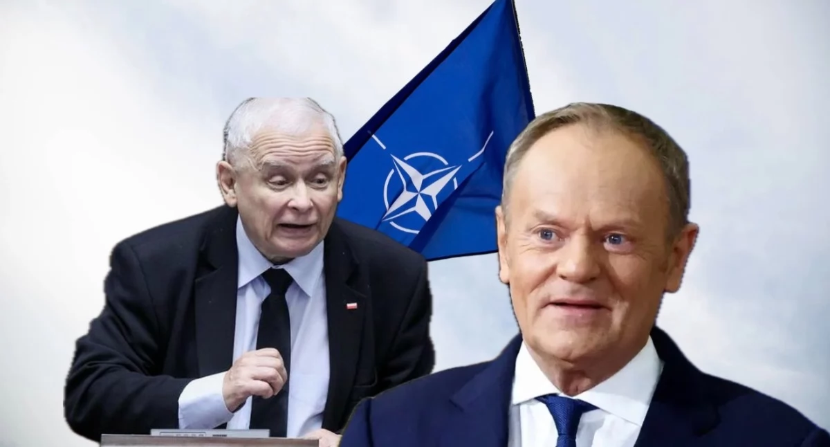 Premier Donald Tusk podczas wypowiedzi o NATO i zagrożeniach dla sojuszu
