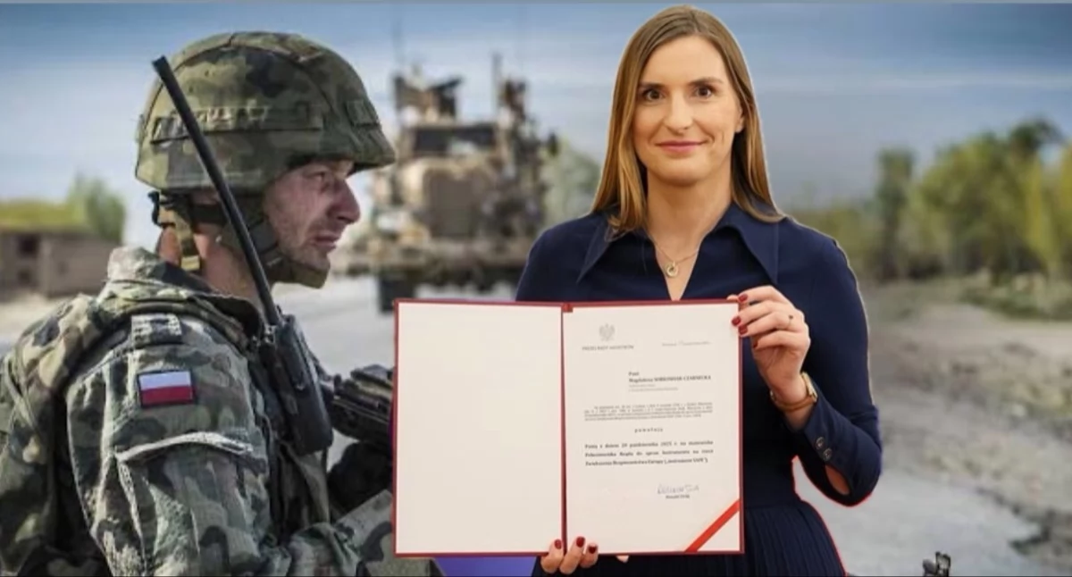 Podpisanie umowy SAFE między Polską a Komisją Europejską