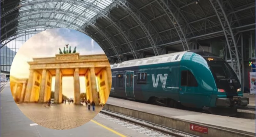 Skład pociągu ICE Deutsche Bahn — nowe wagony obsłużą bezpośrednią trasę kolejową Oslo–Berlin od lata 2028 roku, realizowaną przez Vy, DSB i Deutsche Bahn przez cztery kraje