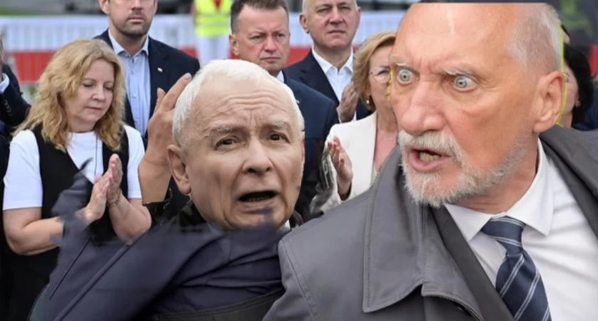 Jarosław Kaczyński przemawia na miesięcznicy smoleńskiej na placu Piłsudskiego w Warszawie — oskarża Putina o zamach i zapowiada rozliczenia sądowe, maj 2026
