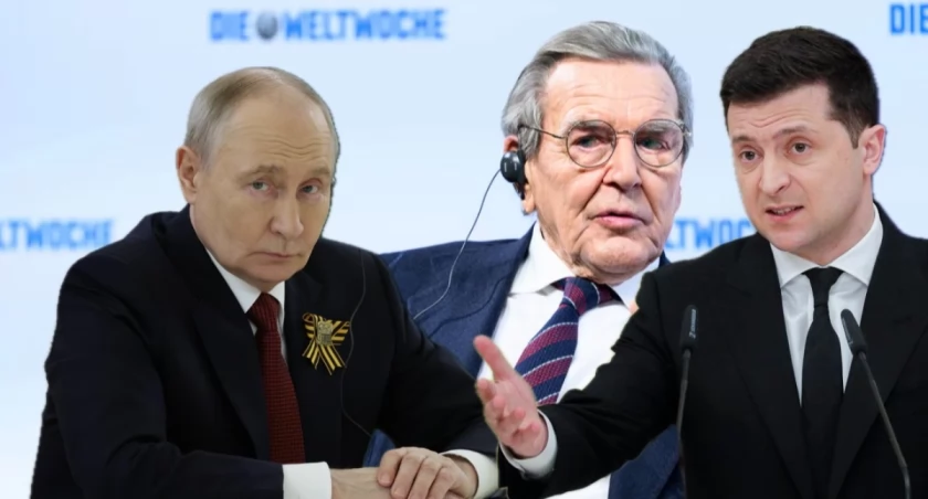  Gerhard Schroeder, były kanclerz Niemiec proponowany przez Putina na mediatora w wojnie w Ukrainie