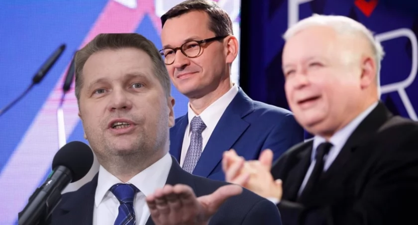 Przemysław Czarnek i Mateusz Morawiecki – spór w PiS na wyjazdowym posiedzeniu klubu parlamentarnego, konflikt o kampanię i stowarzyszenie Rozwój Plus